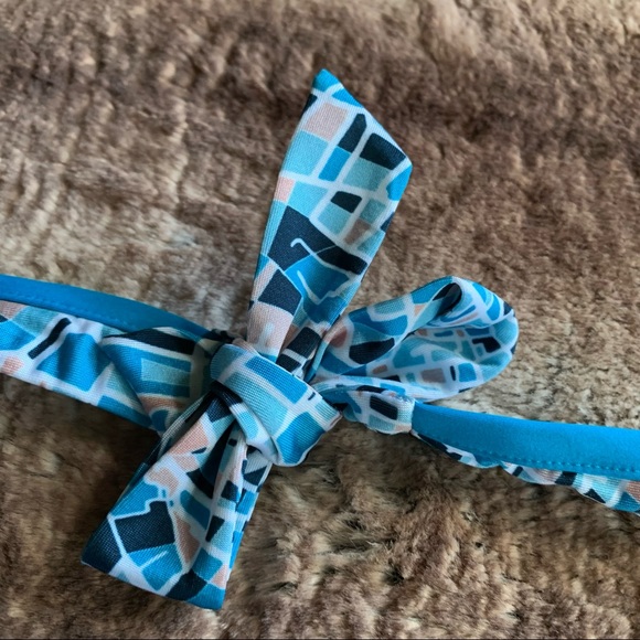 NWT - La Perla Bomap Underwire One Piece Swimsuit Map Print - Picture 5 of 13